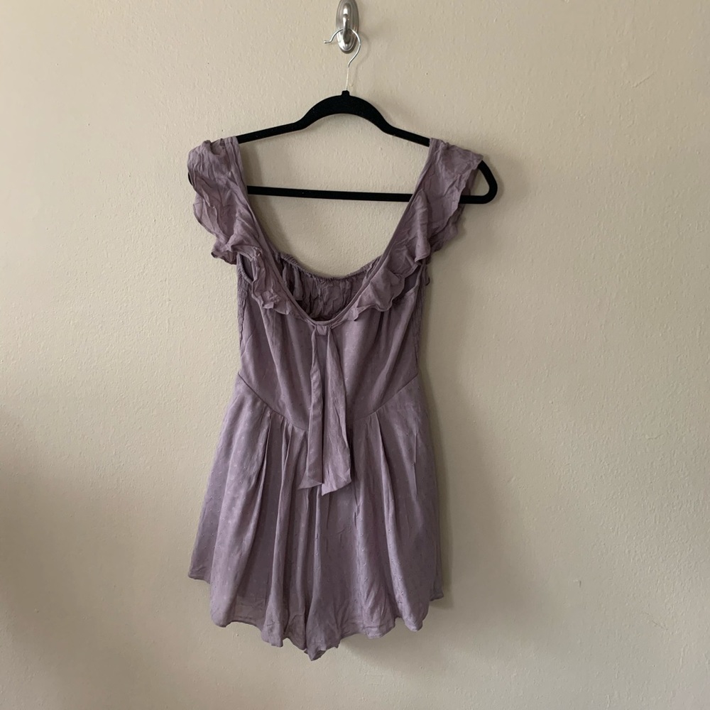 lavender urban outfitters romper NWT
